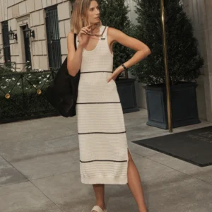 Scott Scoop Neck Midi Dress