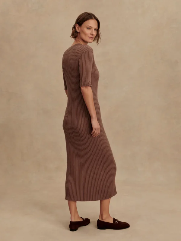 Maeve 2.0 Rib Knit Midi Dress - Image 2