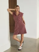 Rebecca Zip-Through Dress