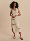 Scott Scoop Neck Midi Dress